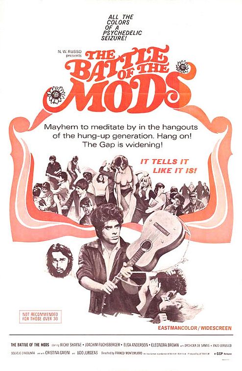 the movie poster: Battle of the Mods (1969)