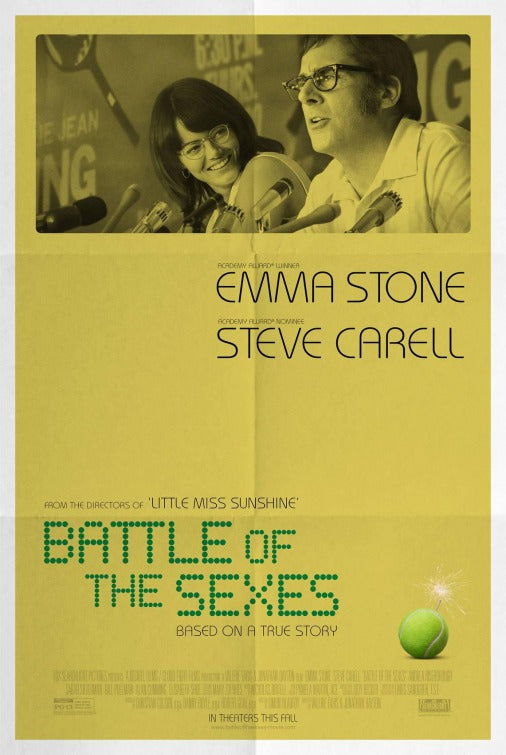 1000 piece jigsaw puzzle for the movie poster: Battle of the Sexes (2017) ver2