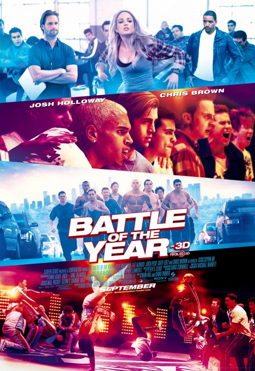 1000 piece jigsaw puzzle for the movie poster: Battle of the Year: The Dream Team (2013)