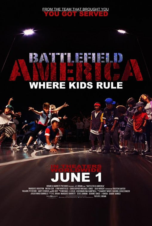 1000 piece jigsaw puzzle for the movie poster: Battlefield America (2012)
