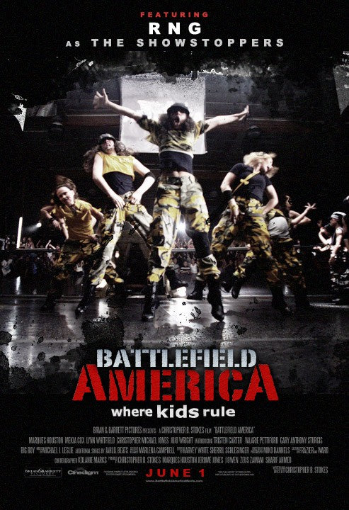1000 piece jigsaw puzzle for the movie poster: Battlefield America (2012) ver5