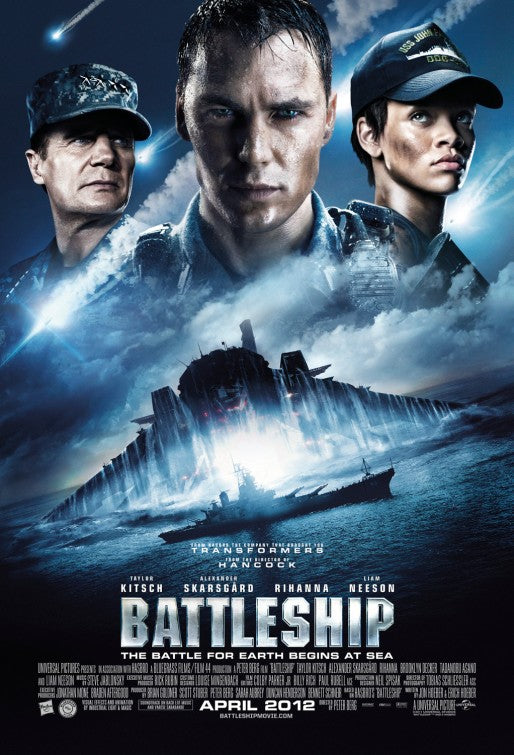 1000 piece jigsaw puzzle for the movie poster: Battleship (2012) ver11