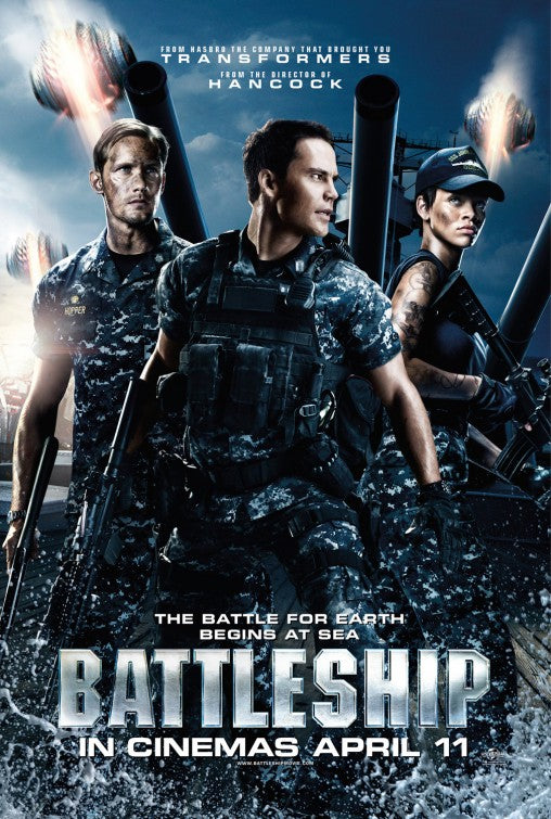 1000 piece jigsaw puzzle for the movie poster: Battleship (2012) ver15