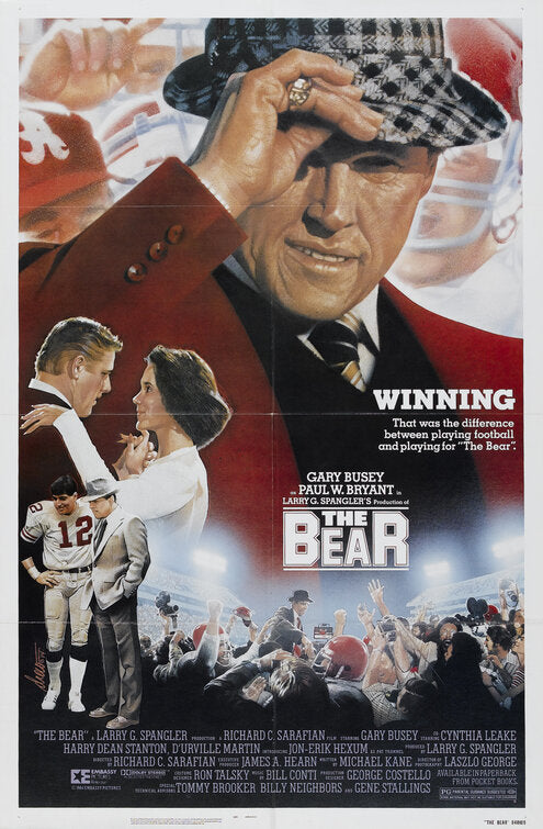 the movie poster: The Bear (1984)