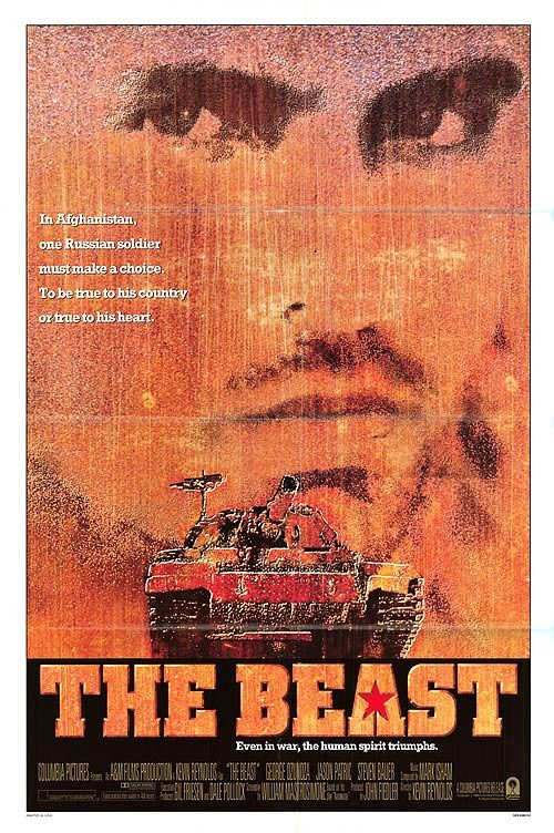 1000 piece jigsaw puzzle for the movie poster: The Beast (1988)