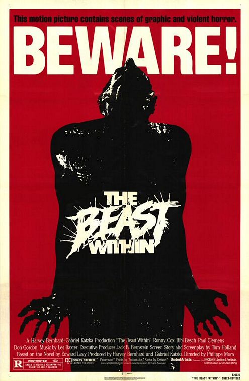 the movie poster: The Beast Within (1982)