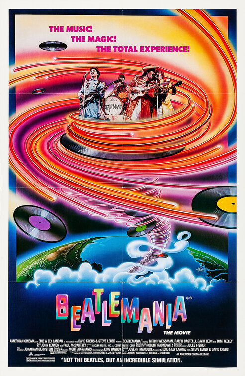1000 piece jigsaw puzzle for the movie poster: Beatlemania (1981)