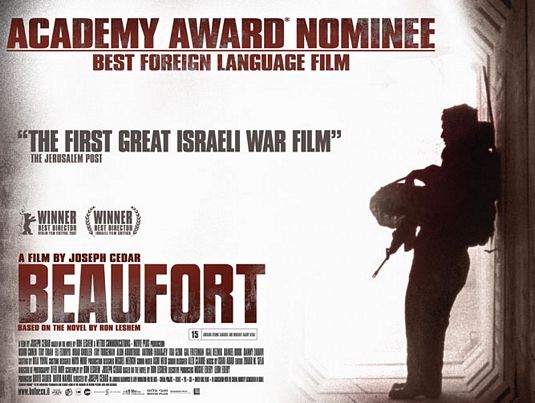 1000 piece jigsaw puzzle for the movie poster: Beaufort (2008)