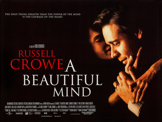 the movie poster: A Beautiful Mind (2001) ver2