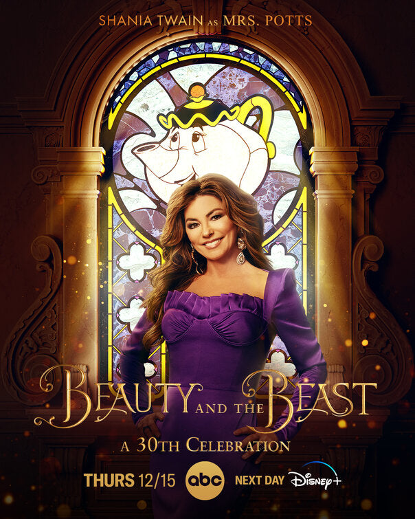 1000 piece jigsaw puzzle for tv poster: Beauty and the Beast: A 30th Celebration, ver7