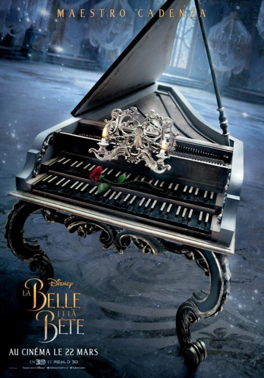 1000 piece jigsaw puzzle for the movie poster: Beauty and the Beast (2017) ver28