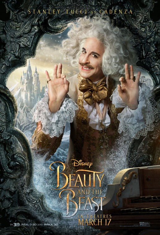 1000 piece jigsaw puzzle for the movie poster: Beauty and the Beast (2017) ver9