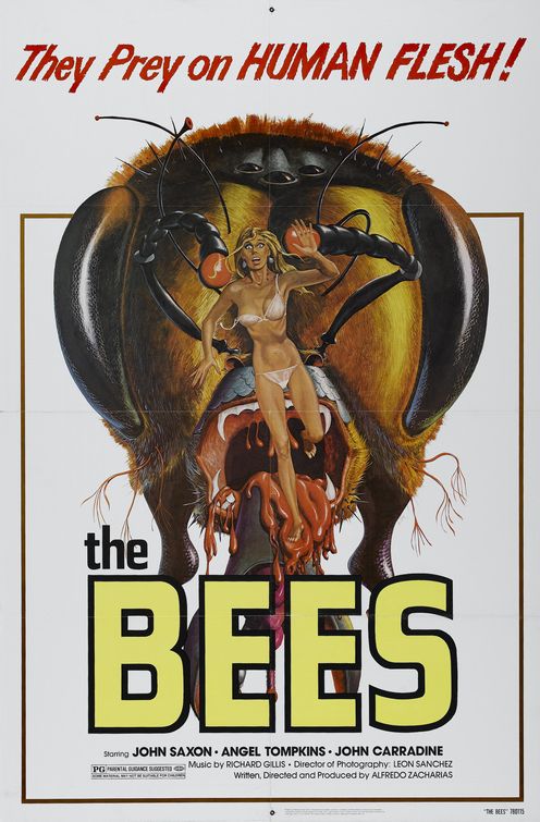 the movie poster: The Bees (1978)