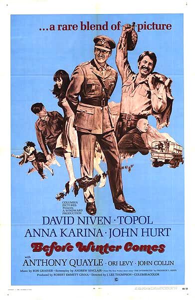 the movie poster: Before Winter Comes (1969)