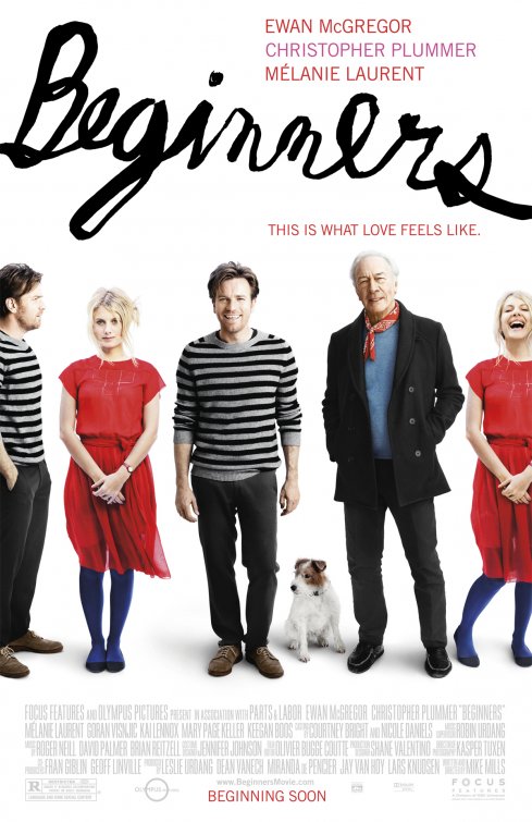 1000 piece jigsaw puzzle for the movie poster: Beginners (2011)