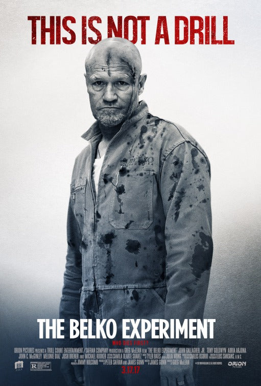 1000 piece jigsaw puzzle for the movie poster: The Belko Experiment (2017) ver10