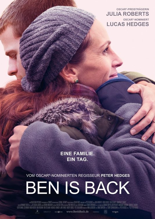 1000 piece jigsaw puzzle for the movie poster: Ben Is Back (2018) ver2