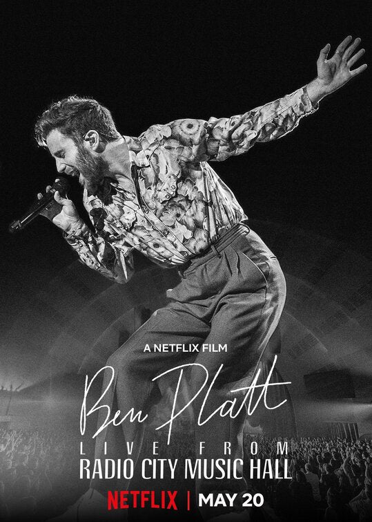 1000 piece jigsaw puzzle for tv poster: Ben Platt: Live from Radio City Music Hall