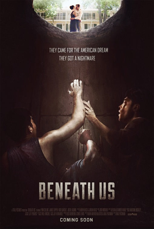 1000 piece jigsaw puzzle for the movie poster: Beneath Us (2020)