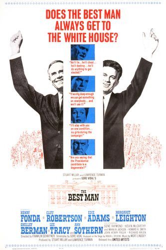 the movie poster: The Best Man (1964)
