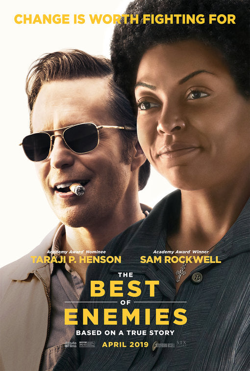 1000 piece jigsaw puzzle for the movie poster: The Best of Enemies (2019)