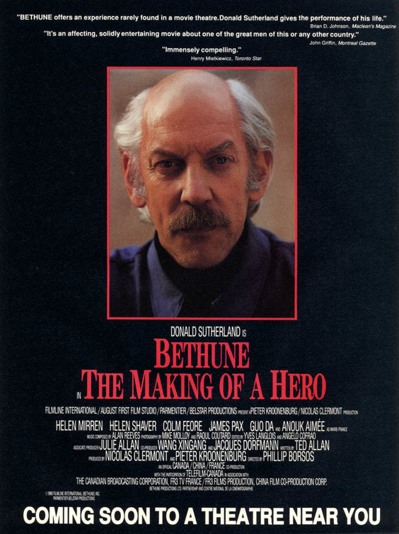 1000 piece jigsaw puzzle for the movie poster: Bethune: The Making of a Hero (1993) ver2