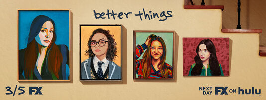 1000 piece jigsaw puzzle for tv poster: Better Things, ver8