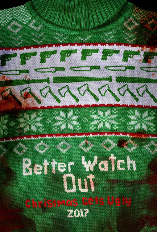 1000 piece jigsaw puzzle for the movie poster: Better Watch Out (2017)