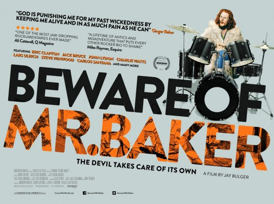 1000 piece jigsaw puzzle for the movie poster: Beware of Mr. Baker (2012) ver2