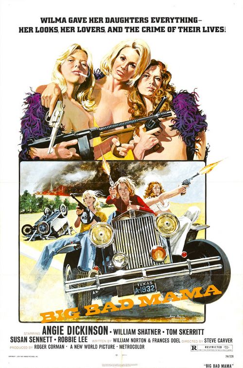 the movie poster: Big Bad Mama (1974)