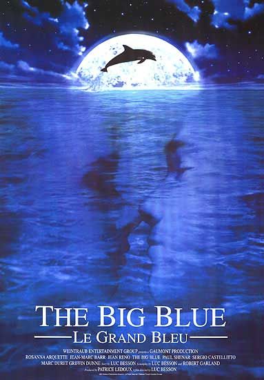 the movie poster: The Big Blue (1988) ver3