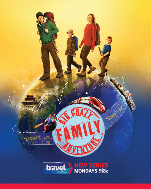 1000 piece jigsaw puzzle for tv poster: Big Crazy Family Adventure