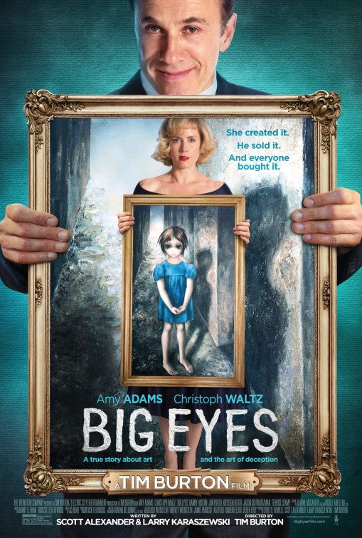 1000 piece jigsaw puzzle for the movie poster: Big Eyes (2014) ver2