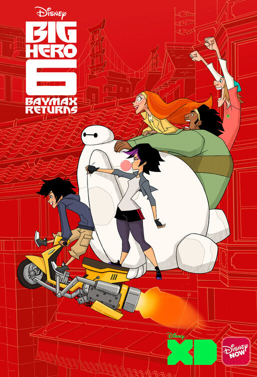 1000 piece jigsaw puzzle for tv poster: Big Hero 6 The Series, ver2