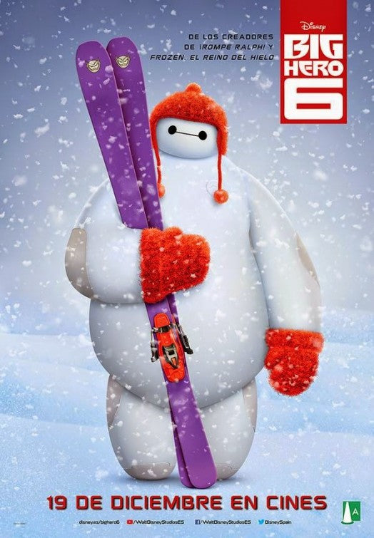 1000 piece jigsaw puzzle for the movie poster: Big Hero 6 (2014) ver18