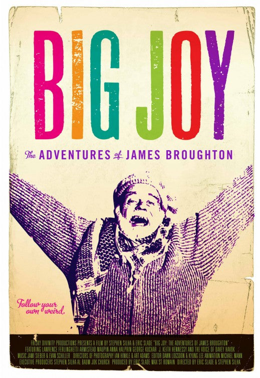 1000 piece jigsaw puzzle for the movie poster: Big Joy: The Adventures of James Broughton (2013)