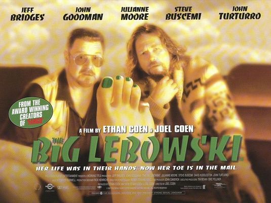 the movie poster: The Big Lebowski (1998) ver3