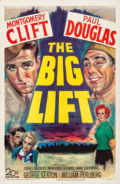 1000 piece jigsaw puzzle for the movie poster: The Big Lift (1950)