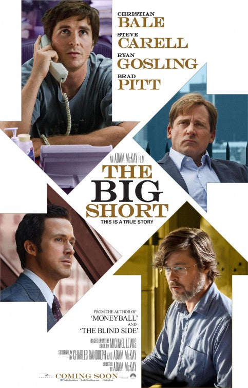 1000 piece jigsaw puzzle for the movie poster: The Big Short (2015) ver2