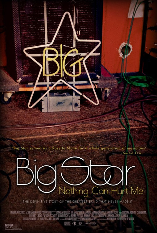 1000 piece jigsaw puzzle for the movie poster: Big Star: Nothing Can Hurt Me (2013)