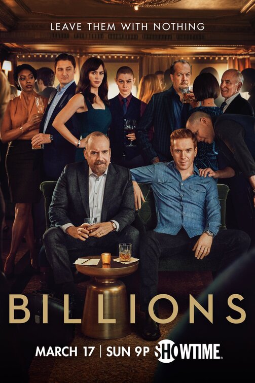 1000 piece jigsaw puzzle for tv poster: Billions, ver8