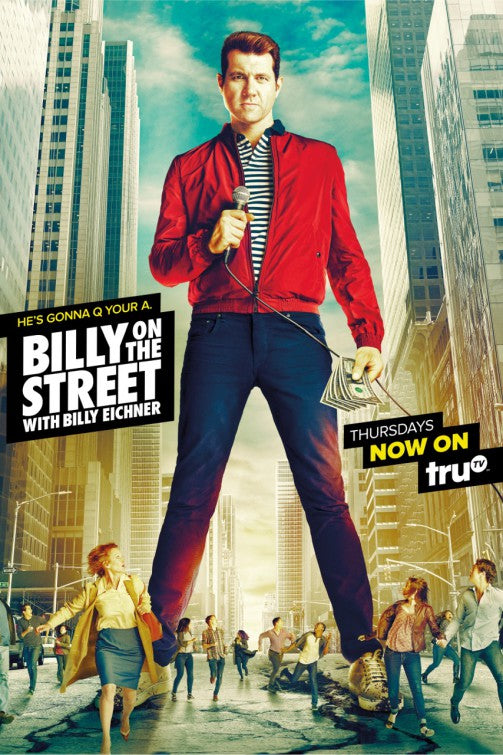 1000 piece jigsaw puzzle for tv poster: Billy on the Street