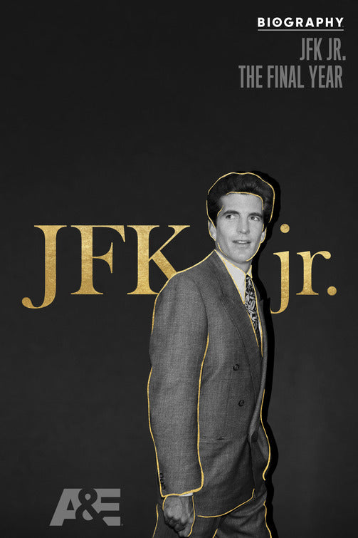 1000 piece jigsaw puzzle for tv poster: Biography: JFK Jr. The Final Year