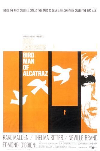 the movie poster: Bird Man of Alcatraz (1962)