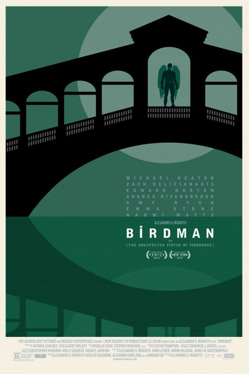1000 piece jigsaw puzzle for the movie poster: Birdman (2014) ver17