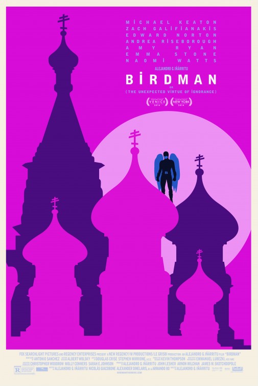 1000 piece jigsaw puzzle for the movie poster: Birdman (2014) ver21