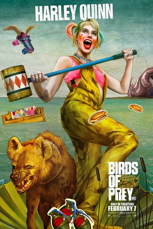 1000 piece jigsaw puzzle for the movie poster: Birds of Prey (2020) ver11