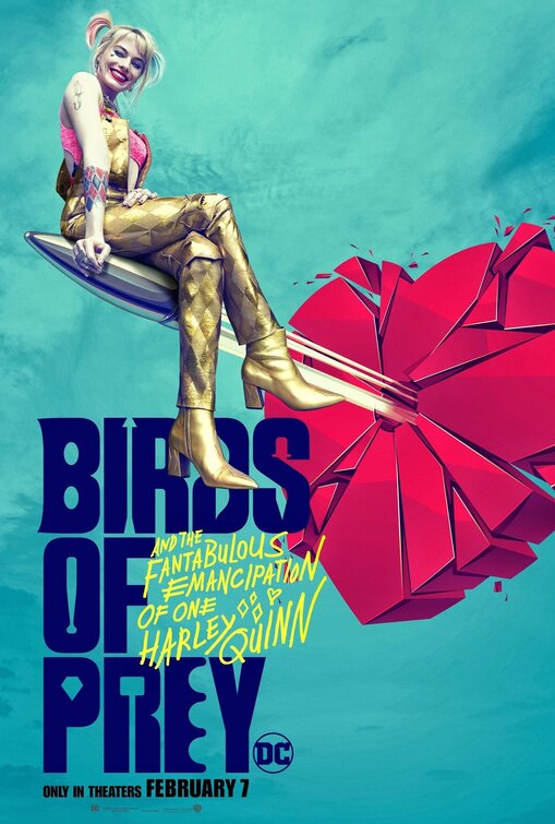 1000 piece jigsaw puzzle for the movie poster: Birds of Prey (2020) ver5