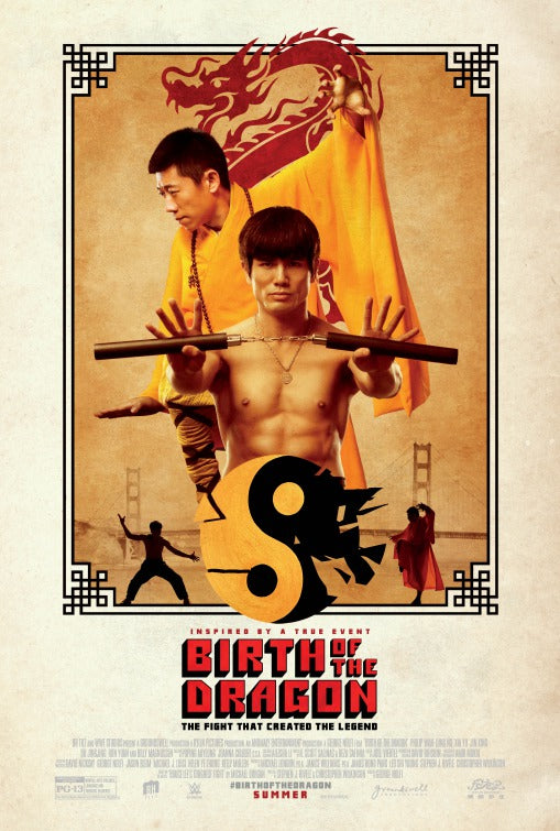 1000 piece jigsaw puzzle for the movie poster: Birth of the Dragon (2017)