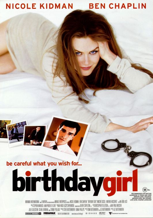 the movie poster: Birthday Girl (2002) ver2